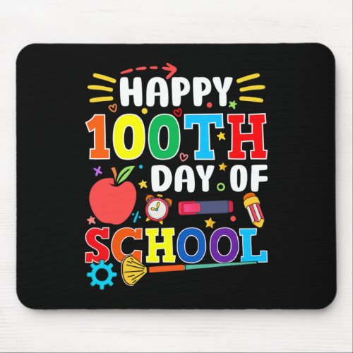 100th Day Of School Teachers 100 Days 2  Mouse Pad