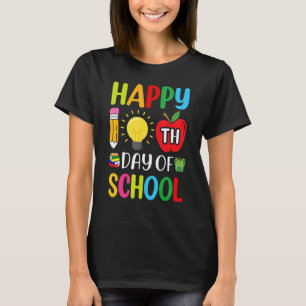 100th Day of School Teachers Kids Child Happy 100 T-Shirt