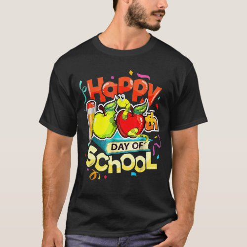 100th Day Of School Teachers Kids Child Happy 100  T_Shirt