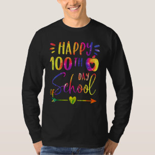 100th Day of School Teachers Students Happy 100 Da T-Shirt
