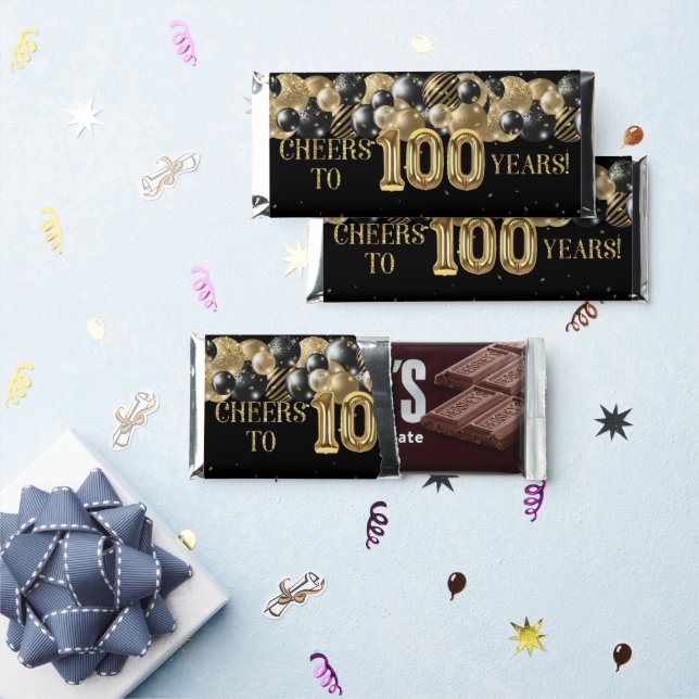 100th Photo Hershey's Chocolate Bars (1.55 oz.) (Front)