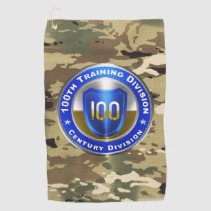 100th Training Division  Golf Towel