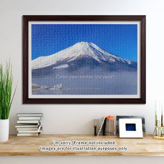 [1014] Mt.Fuji – Silent Morning, Frozen Beauty Jigsaw Puzzle