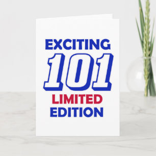 101 Birthday Design Card