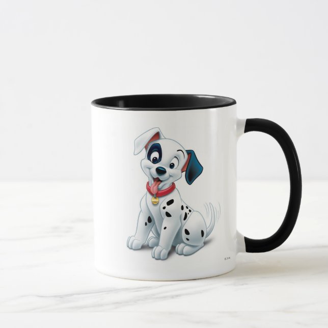 101 Dalmatian Patches Wagging his Tail Disney Mug (Right)