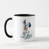 101 Dalmatian Patches Wagging his Tail Disney Mug (Left)