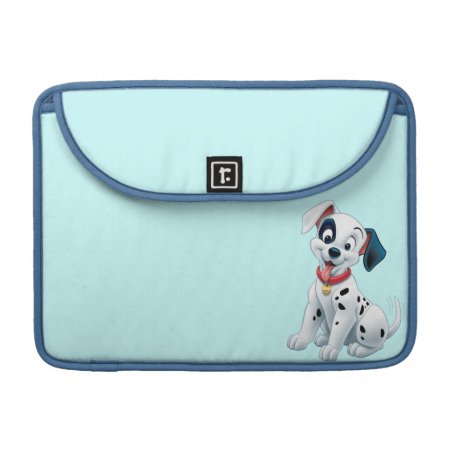 101 Dalmatian Patches Wagging His Tail Macbook Pro Sleeve