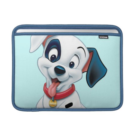101 Dalmatian Patches Wagging His Tail Macbook Sleeve