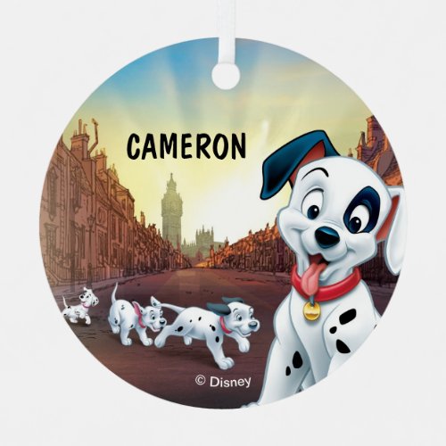 101 Dalmatians Metal Ornament