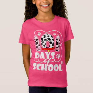 101 Days Of School Dalmatian Dog 100 Days Smarter T-Shirt