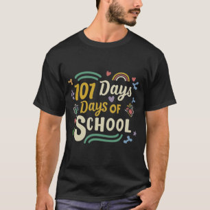 101 Days Of School Dalmatic Dog T-Shirt