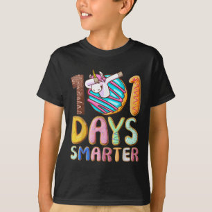 101 Days Smarter 101st Day School Dabbing Unicorn T-Shirt
