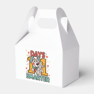 101 Days Smarter Dalmatian Dog Favor Boxes