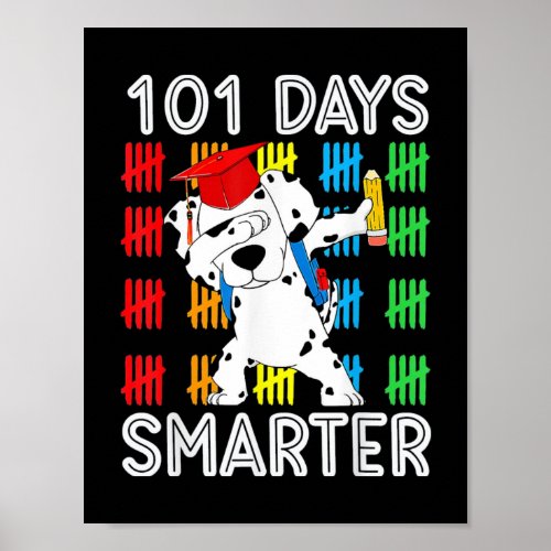 101 Days Smarter Teacher Poster