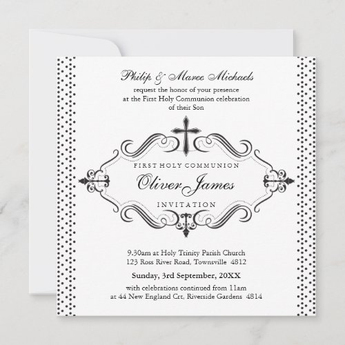 101-Denise - CHRISTENING INVITES :: viva 5SQ
