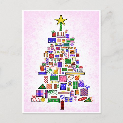 101 Gifts Holiday Postcard