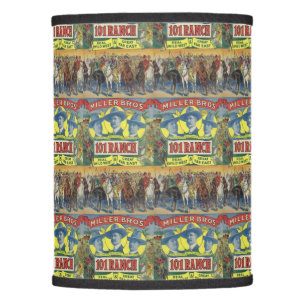 101 Ranch Wild Western Cowboys Lamp Shade