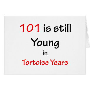101 Tortoise Years Cards