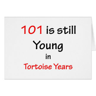 101 Tortoise Years Cards