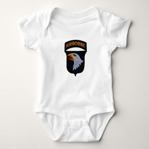 101st ABN Airborne Division Screaming Eagles Baby Bodysuit