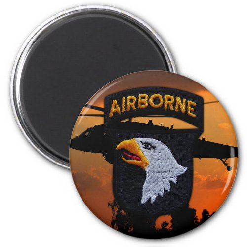 101st ABN DIV Airborne Division Screaming Eagles Magnet