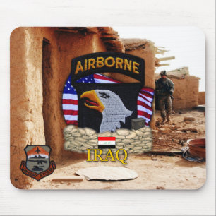 101st ABN DIV Airborne Division Screaming Eagles Mouse Pad