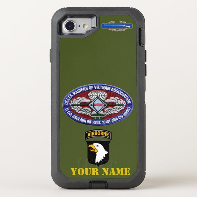 101st ABN DIV (DROVA) Otterbox iPhone Case (Back)