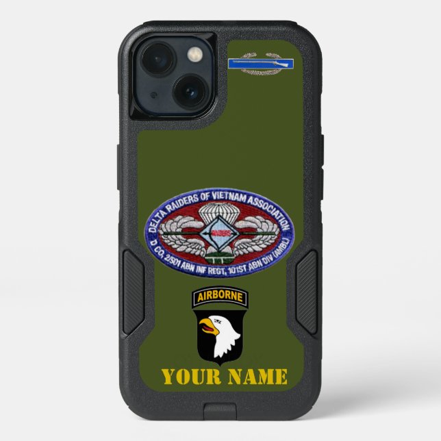 101st ABN DIV (DROVA) Otterbox iPhone Case (Back)