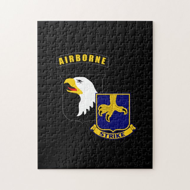 101st Airborne 502nd Infantry Jigsaw Puzzle (Vertical)