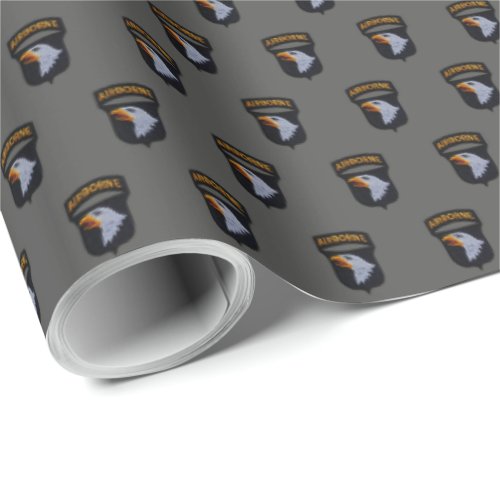 101st Airborne ABN Screaming Eagles Veterans Vets Wrapping Paper