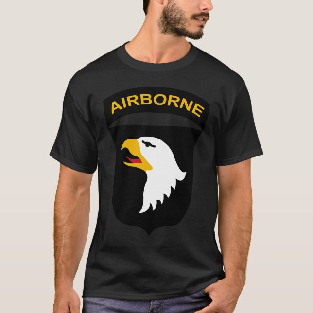 101st Airborne Big T-Shirt (Front)