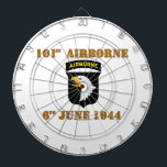 101st Airborne D-Day Normandy Dart Board<br><div class="desc">101st Airborne D-Day Normandy landings</div>