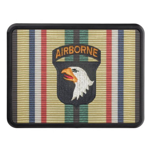 101st Airborne Div Desert Storm Ribbon Hitch Cover