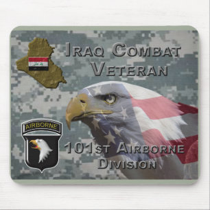 101st Airborne Div Iraq Combat Veteran Mouse Pad
