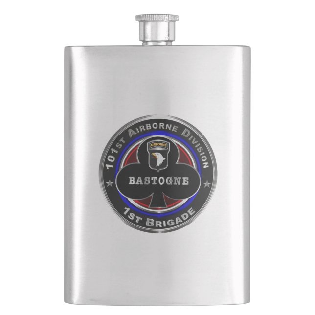 101st Airborne Division 1st Brigade ‘Bastogne’ Flask (Front)