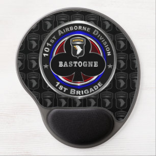 101st Airborne Division 1st Brigade ‘Bastogne’ Gel Mouse Pad