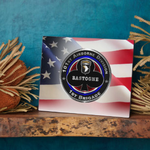 101st Airborne Division 1st Brigade Plaque