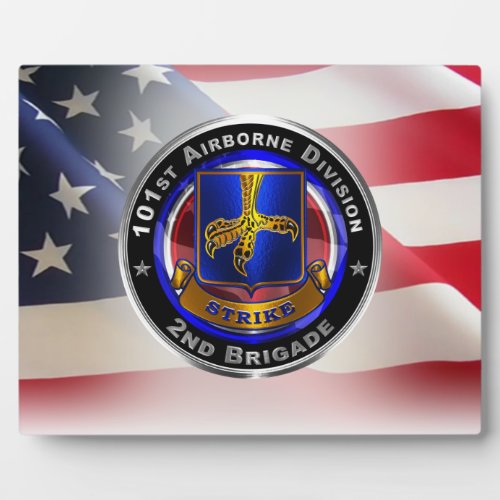 101st  Airborne Division 2nd Brigade Plaque