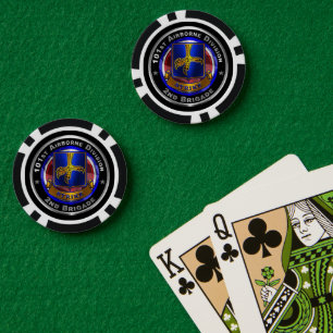 101st Airborne Division 2nd Brigade Poker Chips