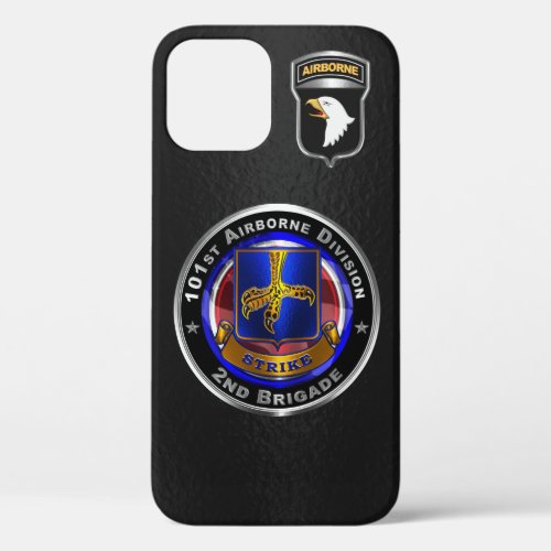 101st Airborne Division 2nd Brigade STRIKE iPhone 12 Case