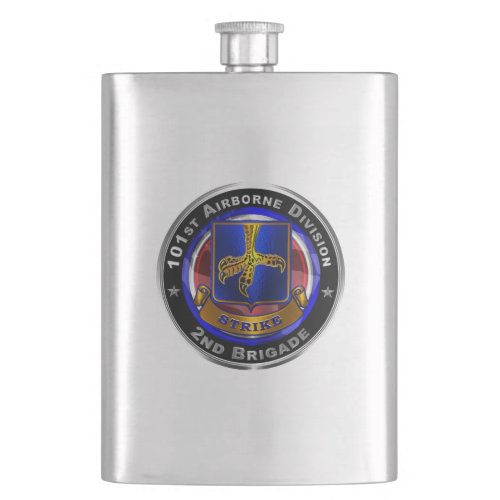 101st Airborne Division 2nd Brigade STRIKE Flask