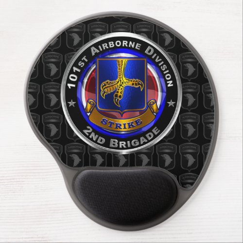 101st Airborne Division 2nd Brigade STRIKE Gel Mouse Pad