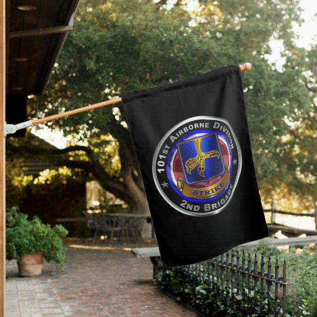 101st Airborne Division 2nd Brigade Strike House Flag (In SItu)