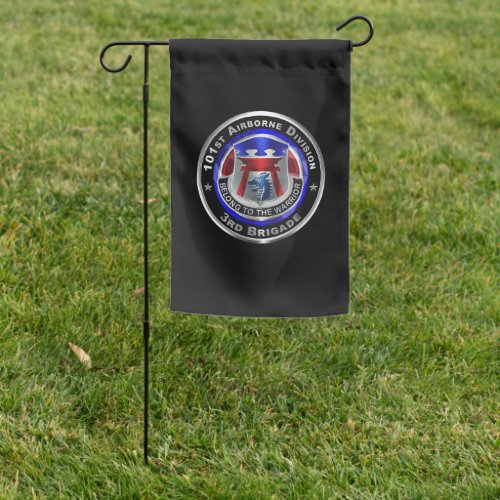 101st  Airborne Division 3rd Brigade Garden Flag