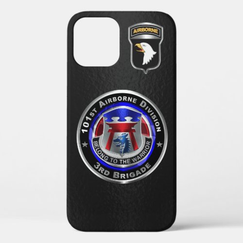 101st Airborne Division 3rd Brigade âRAKKASANSâ iPhone 12 Case