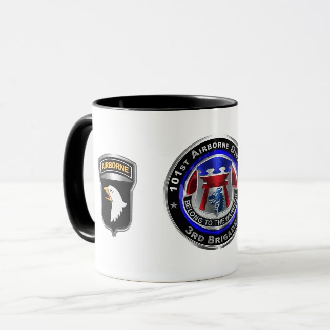 101st Airborne Division 3rd Brigade ‘RAKKASANS’ Co Mug (Front Left)