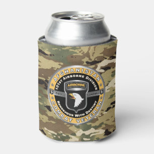 101st Airborne Division Afghanistan Veteran Can Cooler