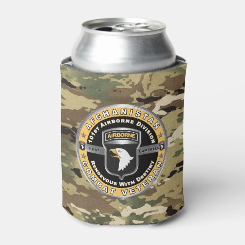 101st Airborne Division Afghanistan Veteran  Can Cooler