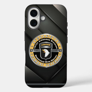 101st Airborne Division Afghanistan Veteran iPhone 16 Case