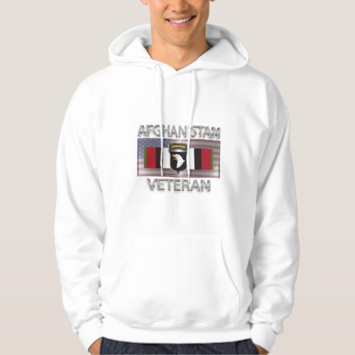 101st Airborne Division Afghanistan Veteran Hoodie